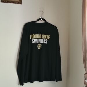 Florida State Seminoles Shirt Unisex 2XL Black Jersey Graphics Sport Casual Y2K